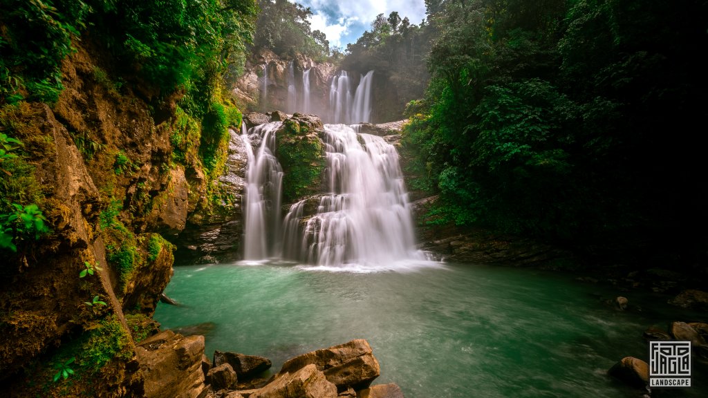 Nauyaca Falls am Fluss R�o Bar�
Wasserf�lle in der N�he von Dominical
Costa Rica