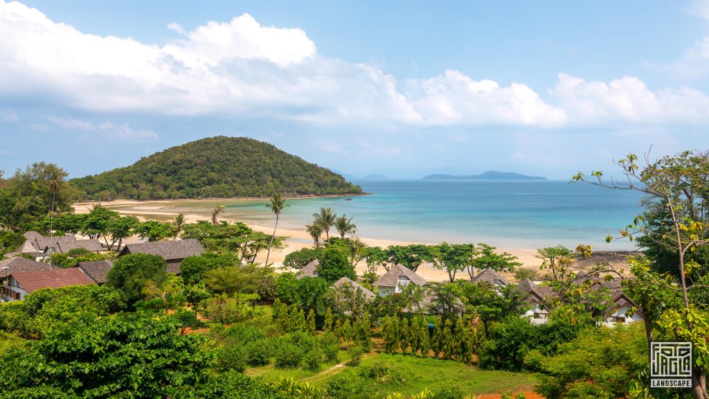 Schöne Strandbucht am Mira Montra The Beachfront Resort
Landschaftsfotografie auf der Insel Insel Ko Mak
Thailand