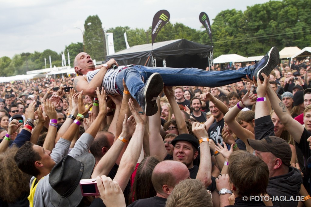 CLAWFINGER ::. Devil Side Festival 2012 (Oberhausen, Gelnde Turbinenhalle)