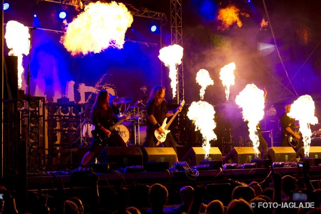 IN FLAMES ::. Devil Side Festival 2012 (Oberhausen, Gelnde Turbinenhalle)