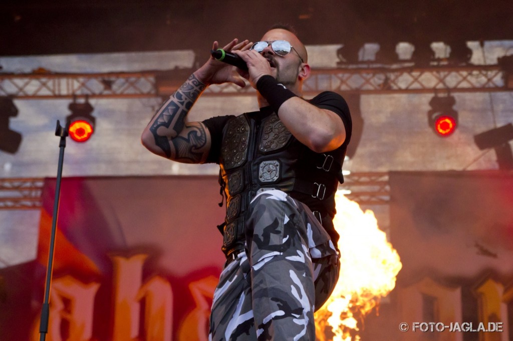 SABATON ::. Devil Side Festival 2012 (Oberhausen, Gelnde Turbinenhalle)