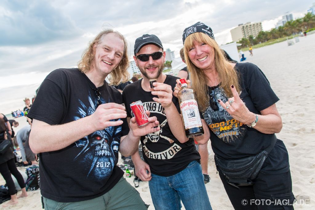70000 Tons of Metal 2014 ::. Beachparty @ South Beach, Miami