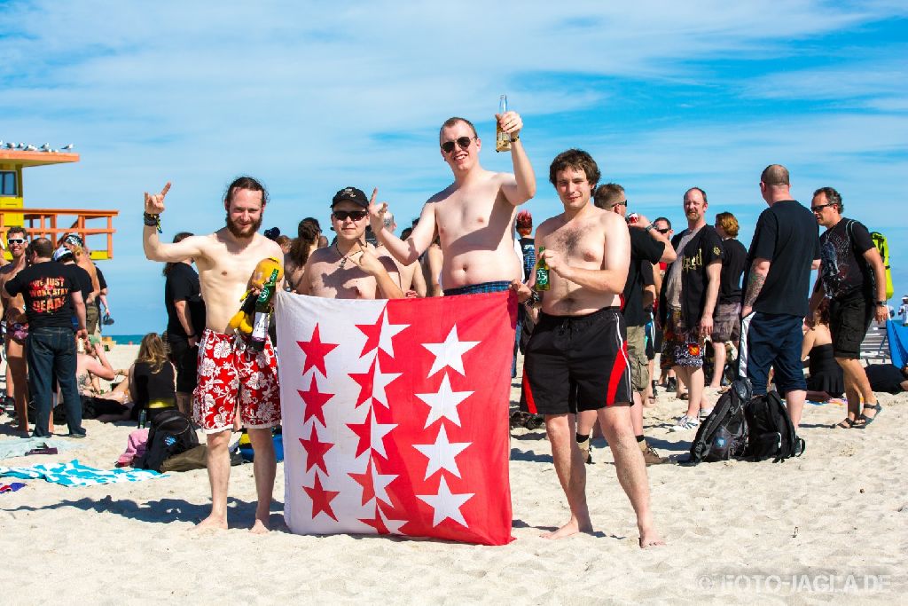 70000 Tons of Metal 2014 ::. Beachparty @ South Beach, Miami