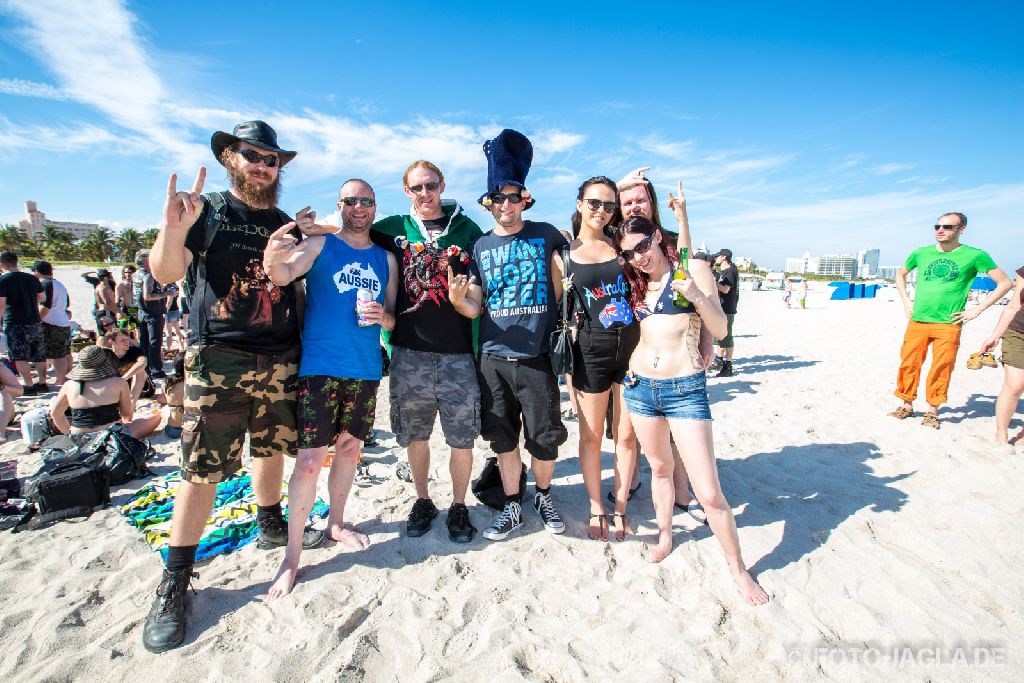 70000 Tons of Metal 2014 ::. Beachparty @ South Beach, Miami