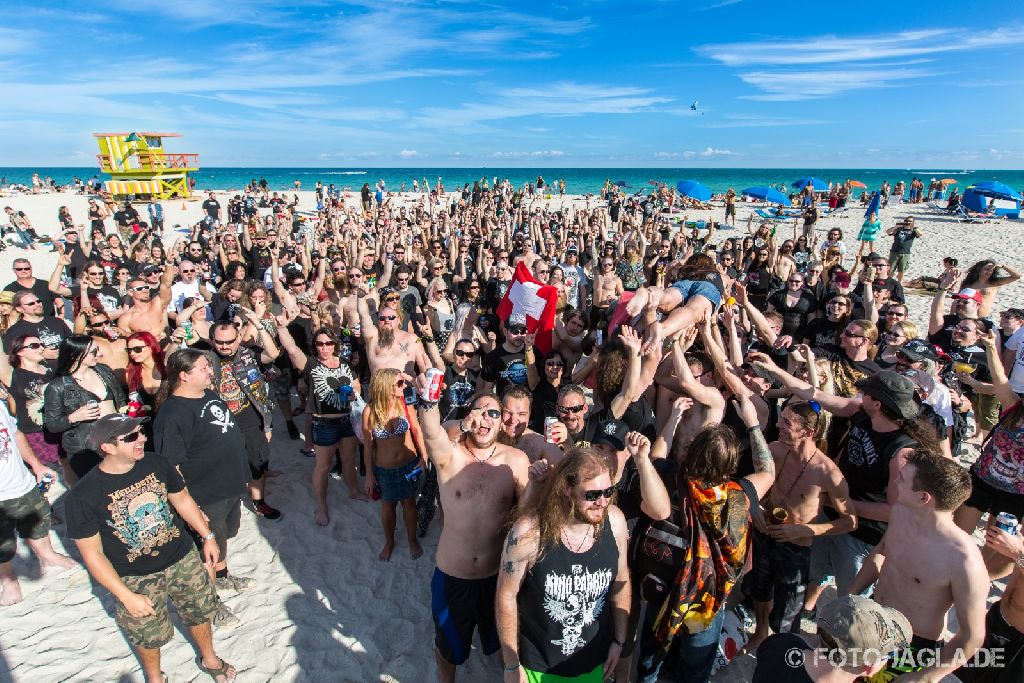 70000 Tons of Metal 2014 ::. Beachparty @ South Beach, Miami