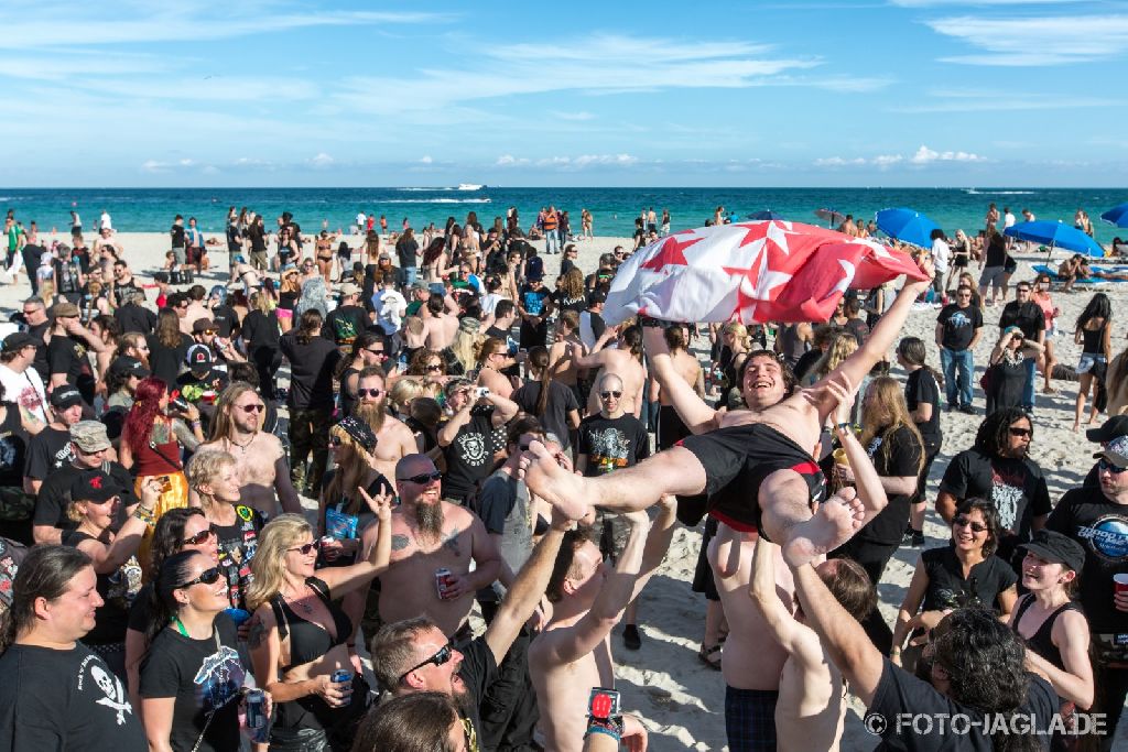 70000 Tons of Metal 2014 ::. Beachparty @ South Beach, Miami