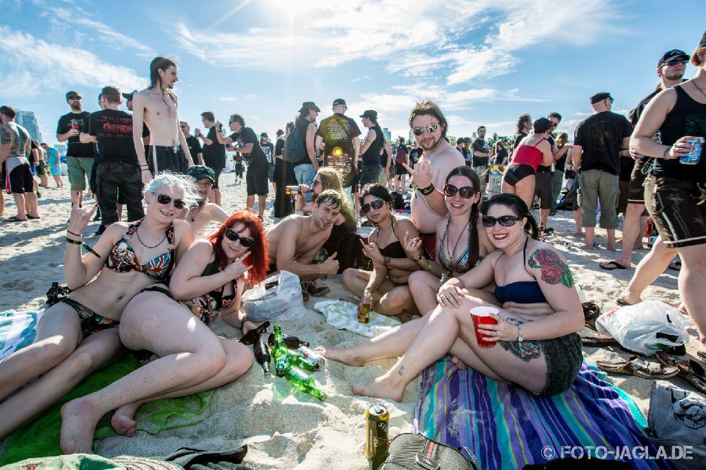 70000 Tons of Metal 2014 ::. Beachparty @ South Beach, Miami