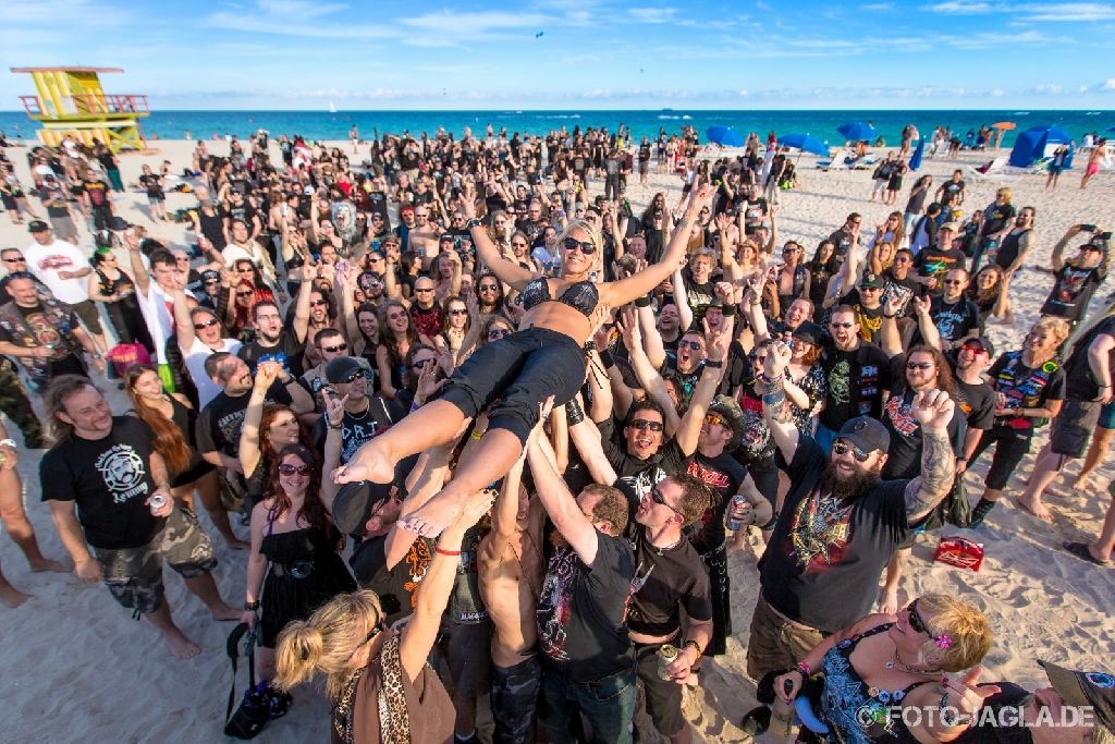 70000 Tons of Metal 2014 ::. Beachparty @ South Beach, Miami