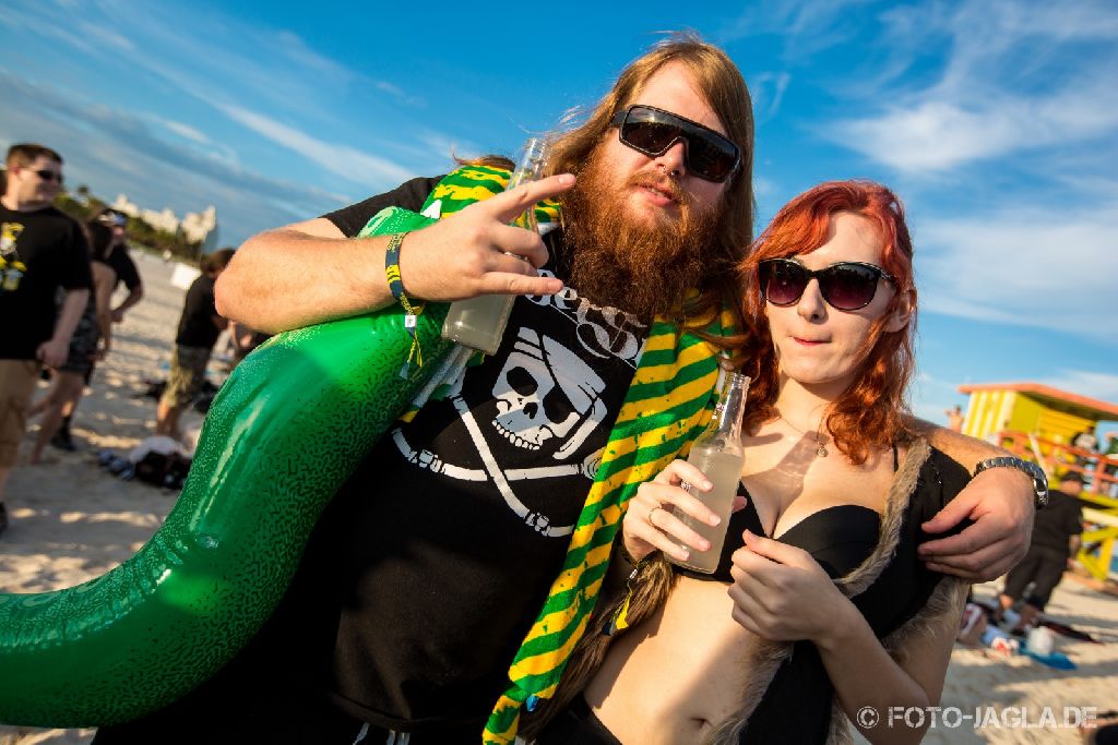 70000 Tons of Metal 2014 ::. Beachparty @ South Beach, Miami