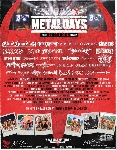 Metaldays Werbeflyer mit meinen Fotos, gedruckt in diversen Magazinen sowie Onlinemarketing