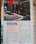 Fotoshooting im Tonstudio mit Seeb von Orden Ogan
Rock Hard Magazin (Ausgabe Dezember 2023)
The Order Of Fear Album