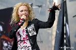 Angela Gossow (ARCH ENEMY) ::. Devil Side Festival 2012 (Oberhausen, Gelände Turbinenhalle)