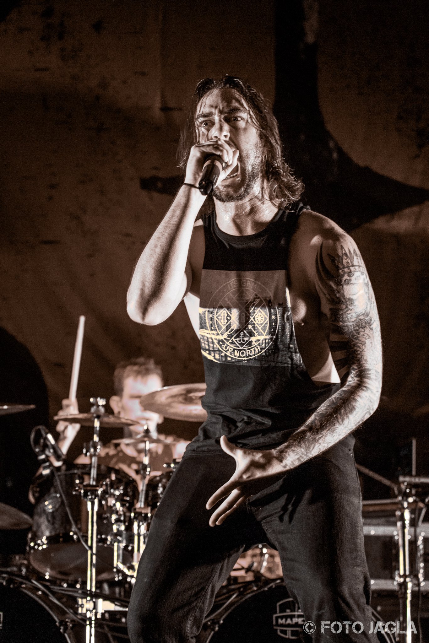 Thy Art Is Murder als Support Band auf der Parkway Drive Tour am 18.02.2016 in der Turbinenhalle Oberhausen Thy Art Is Murder als Support Band auf der Parkway Drive Tour am 18.02.2016 in der Turbinenhalle Oberhausen