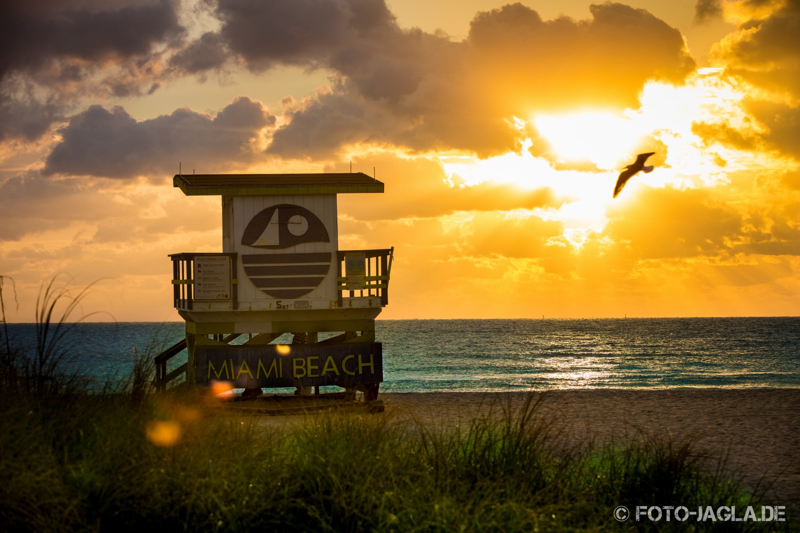 Sonnenaufgang South Beach Miami, Florida Sonnenaufgang South Beach Miami, Florida