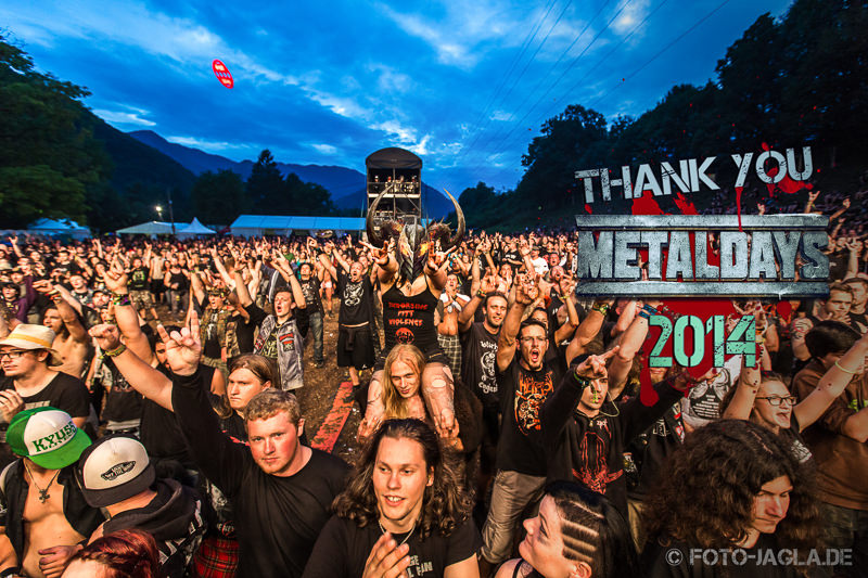 Metal Days 2014 in Tolmin, Slovenia