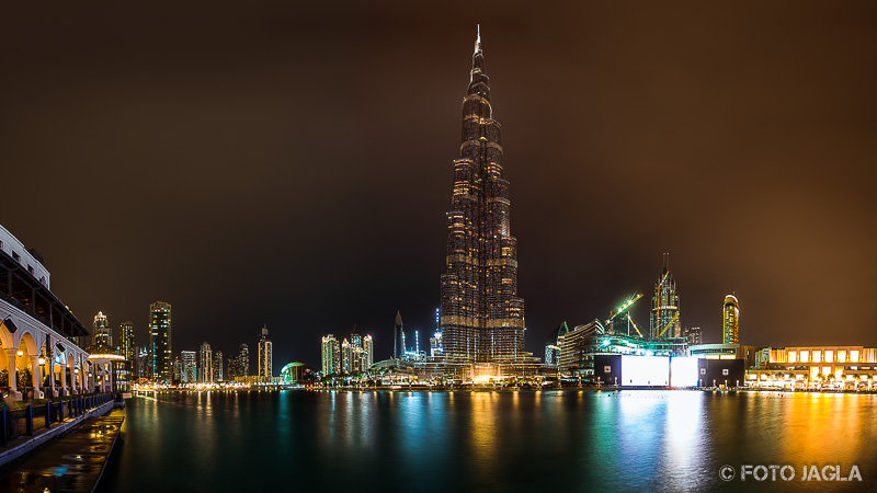 Burj Khalifa Panorama in Dubai - Vereinigte Arabische Emirate Burj Khalifa Panorama in Dubai - Vereinigte Arabische Emirate