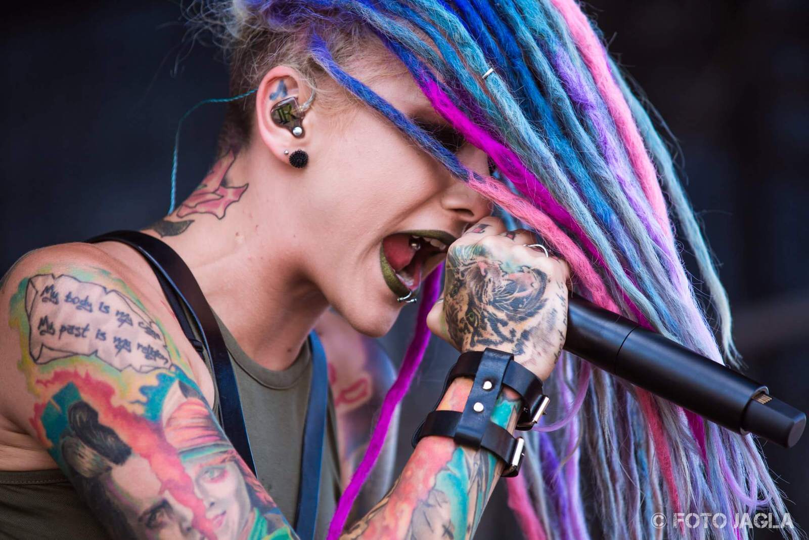 Konzertfotografie - Den Sänger fotografieren Konzertfotografie - Den Sänger fotografieren