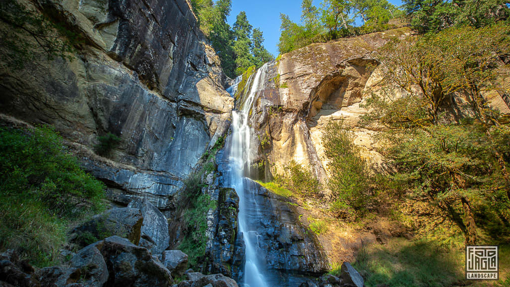 Golden Falls am Glen Creek - Golden & Silver Falls State Natural Area in Oregon