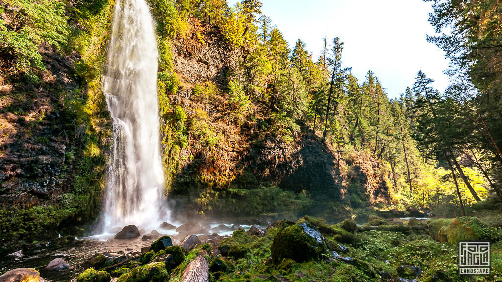 Mill Creek Falls Wasserfall am Rogue River in Oregon