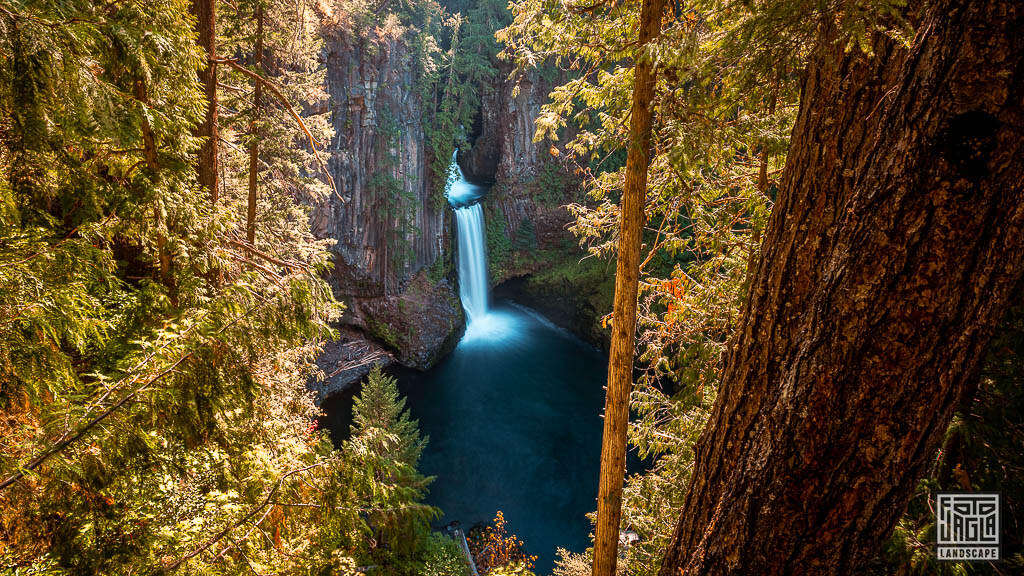 Toketee Falls am North Umpqua River in Oregon