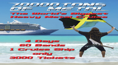 70000 Tons of Metal 2015 - Bühnen, Bands & Buchung